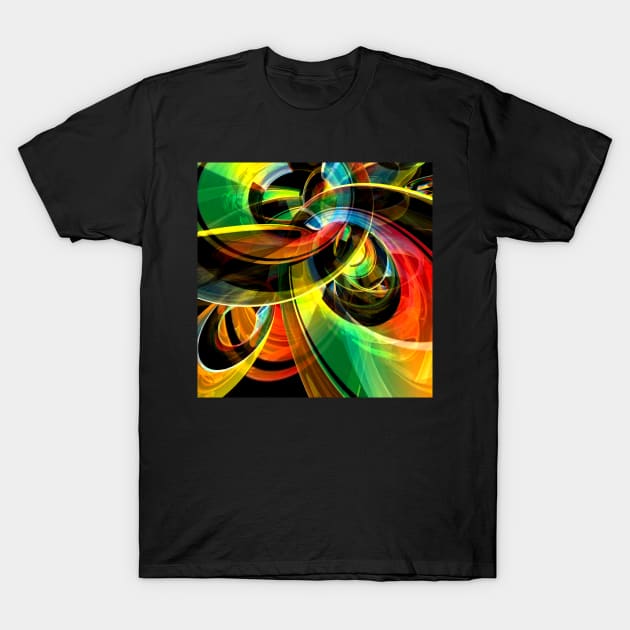 Rings of Reflection T-Shirt by perkinsdesigns